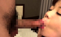 Amateur girlfriend gives blowjob with facial cumshot